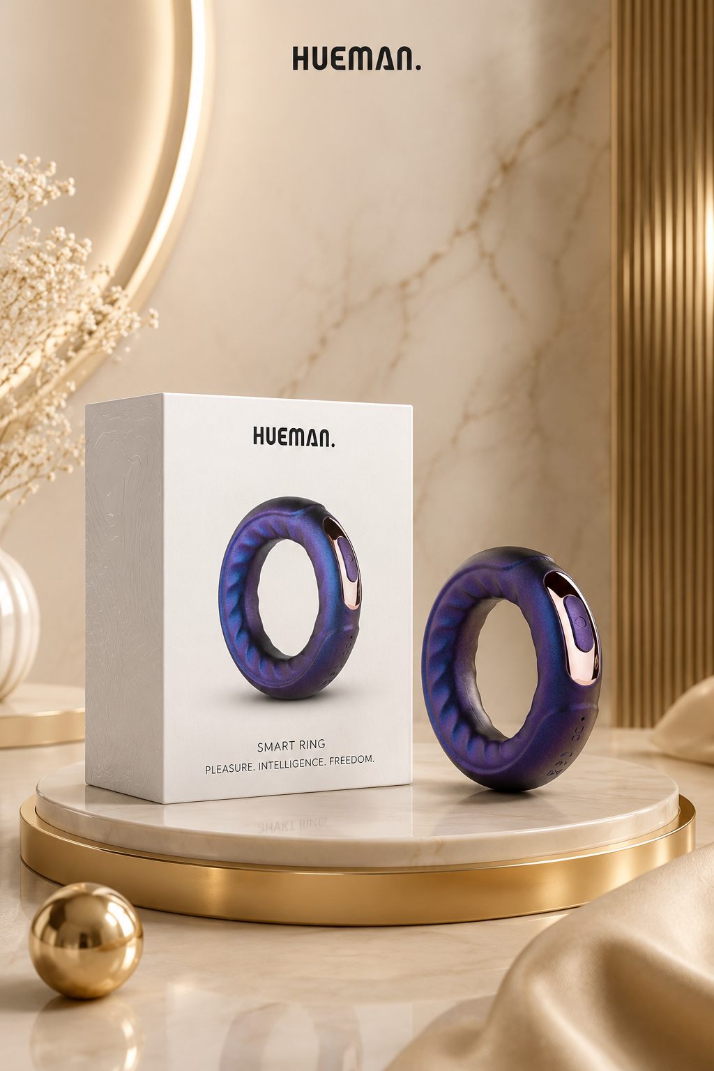 Cockring vibrant rechargeable
