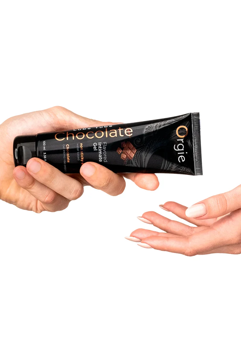Tube Gel Chocolat Orgie – texture douce non collante